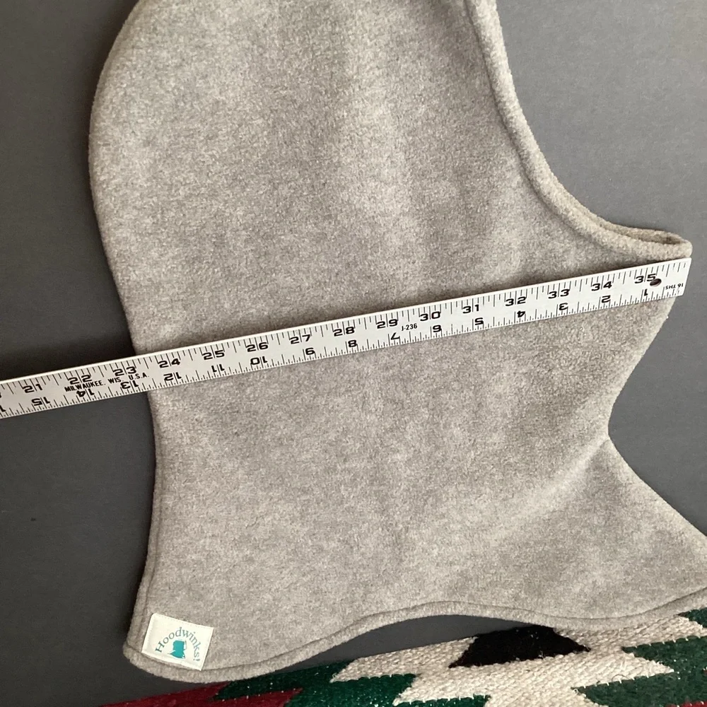 Vintage hoodwinks balaclava fleece hat made in USA